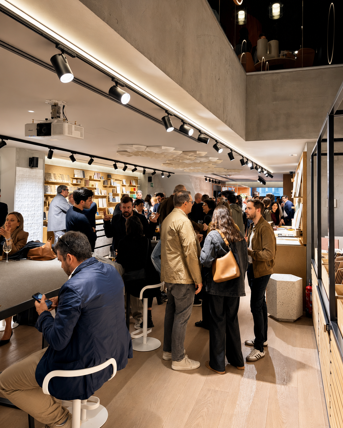 Showroom de Atelier Luxus en Meet Design Center, Madrid